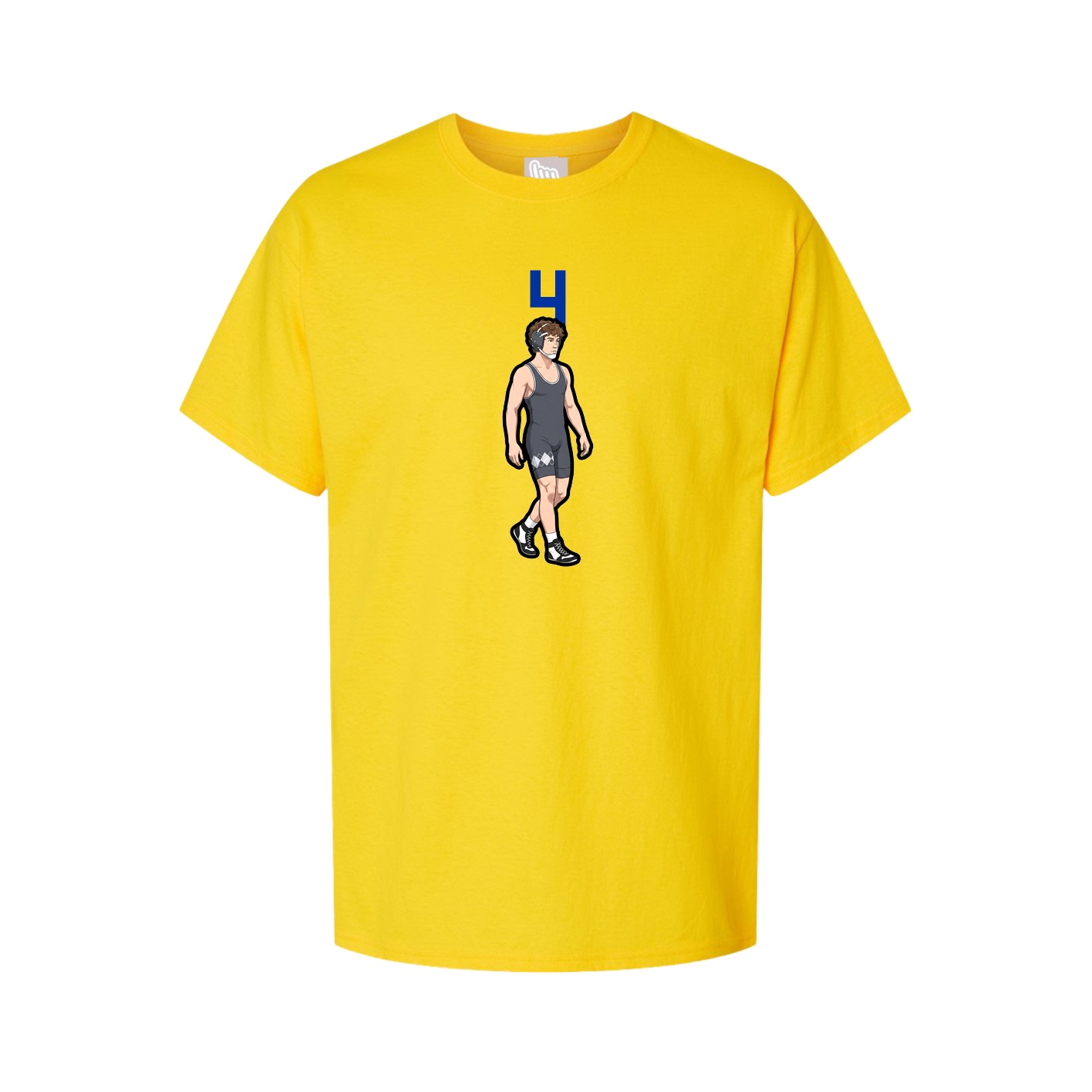 Tee — Number Top in Gold