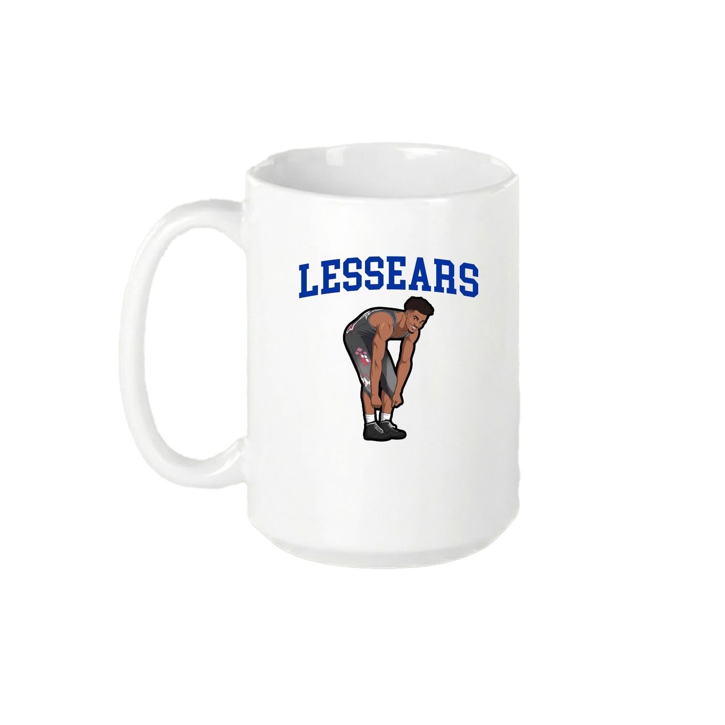 15oz Coffee Mug — Shirsey in White