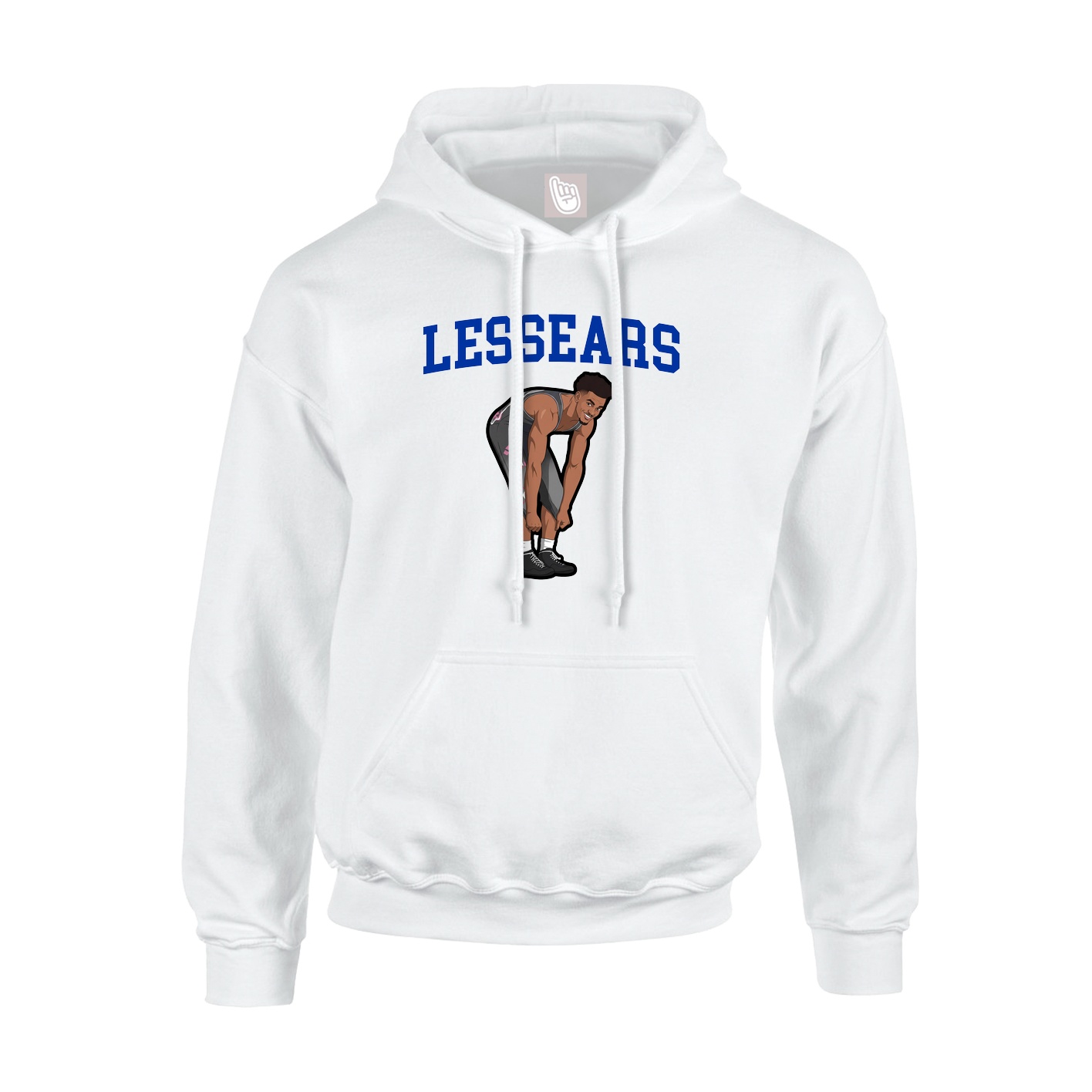 Hoodie — Shirsey in White