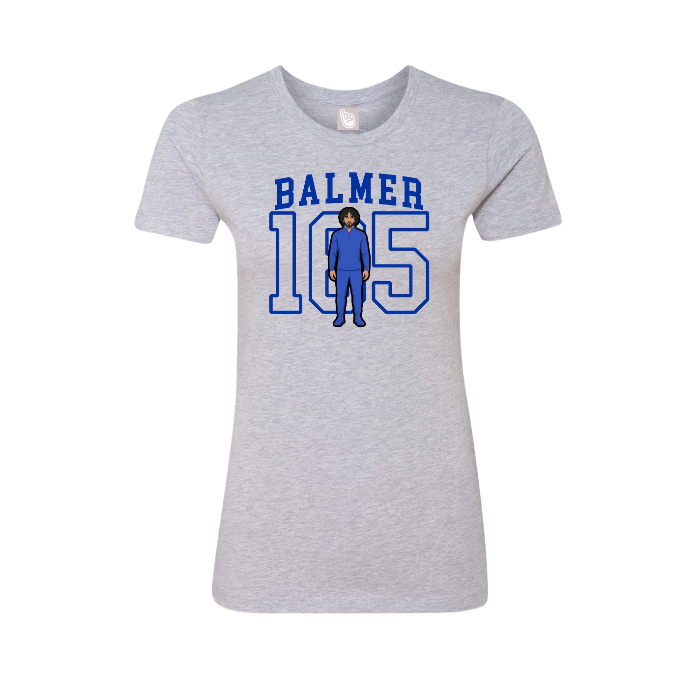 Fitted Women's Tee — Shirsey in Grey