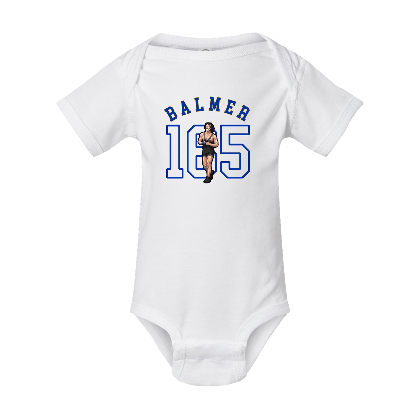 Baby Onesie — Shirsey Arch in White