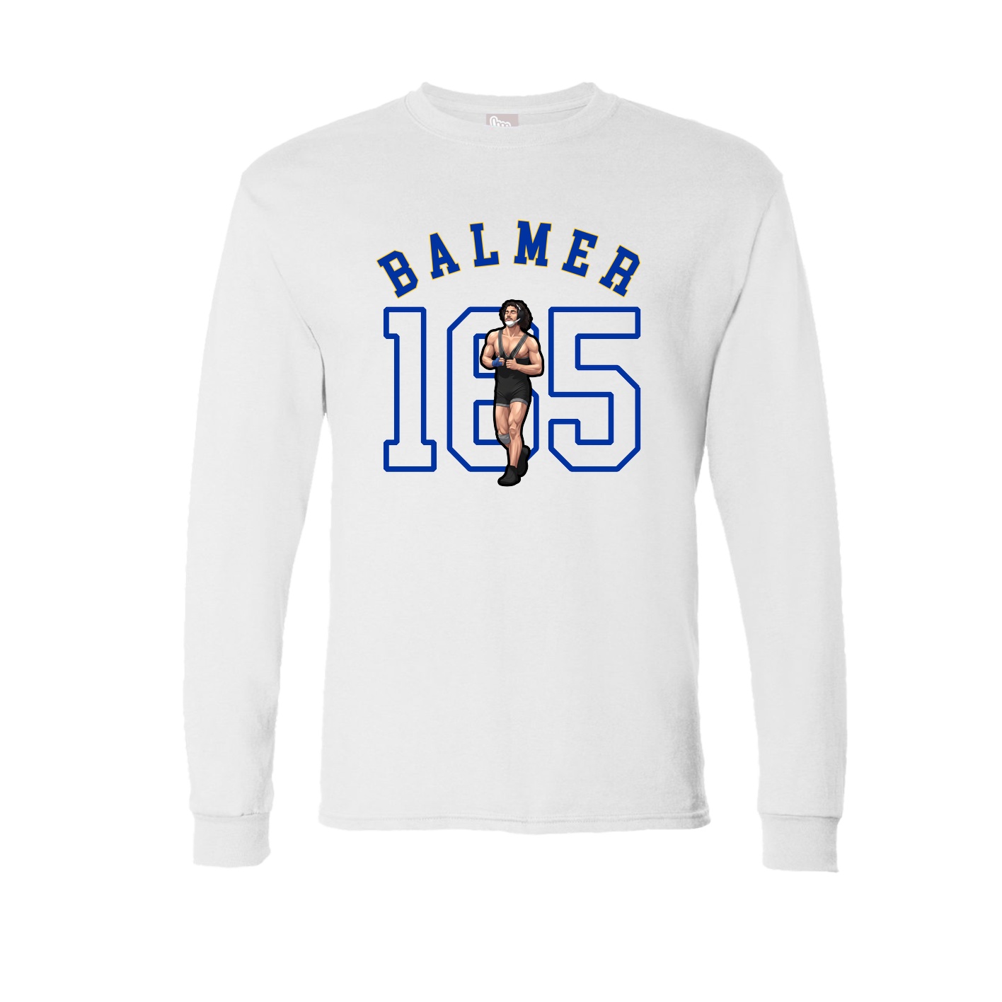 Long Sleeve Tee — Shirsey Arch in White