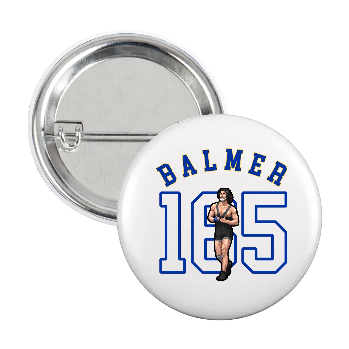 Game Day Button — Shirsey Arch in White
