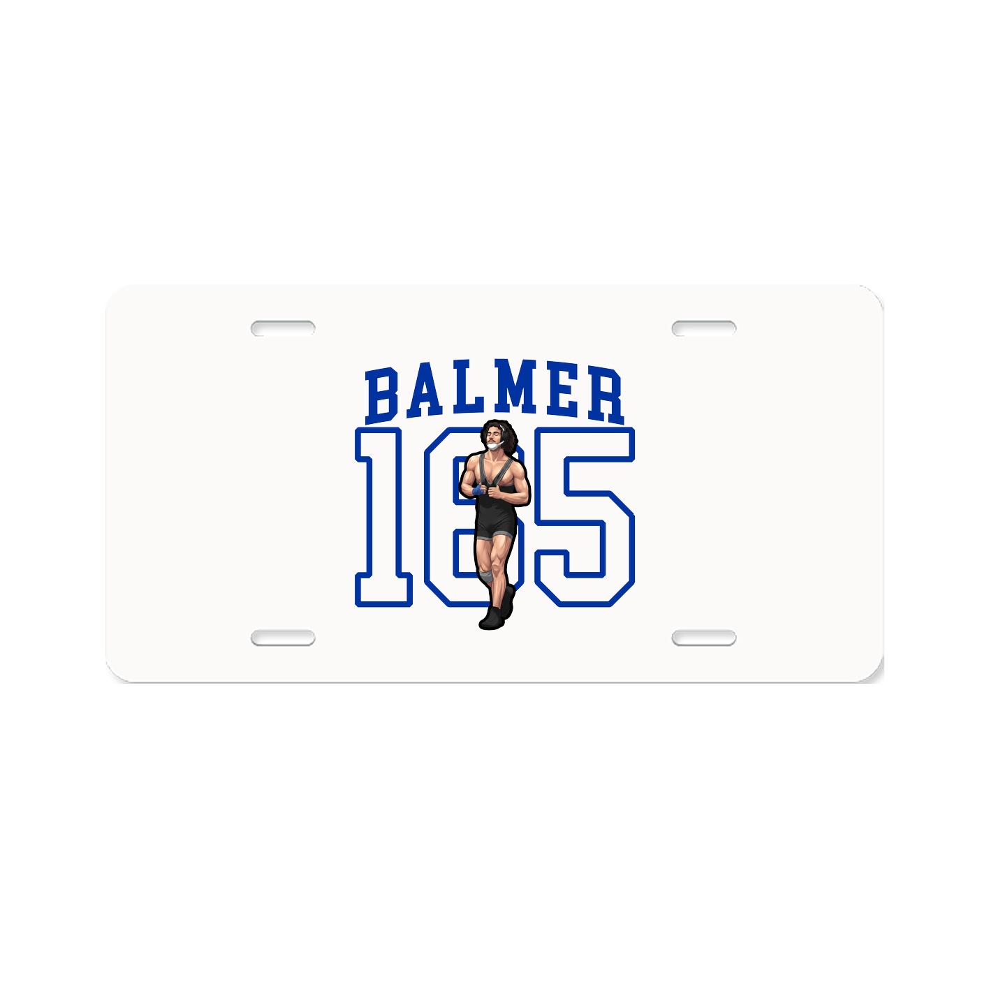 Aluminum License Plate