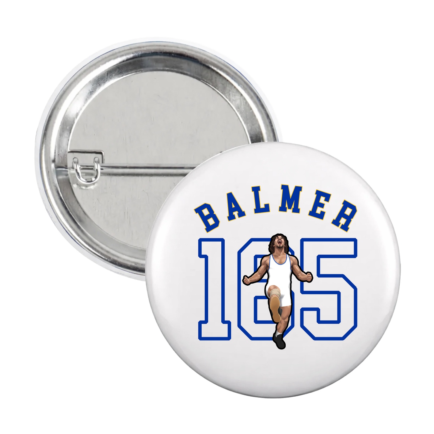 Game Day Button — Shirsey Arch in White