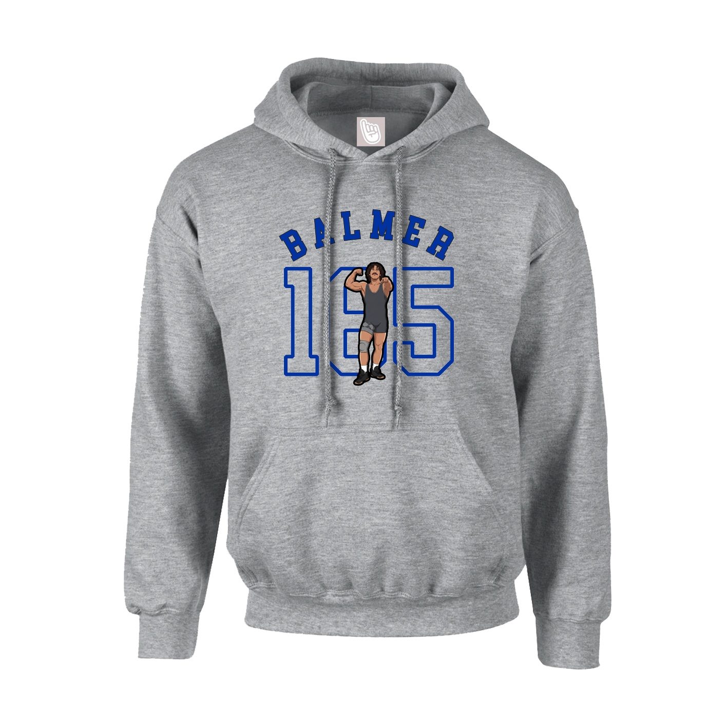 Youth Hoodie — Shirsey Arch in Grey