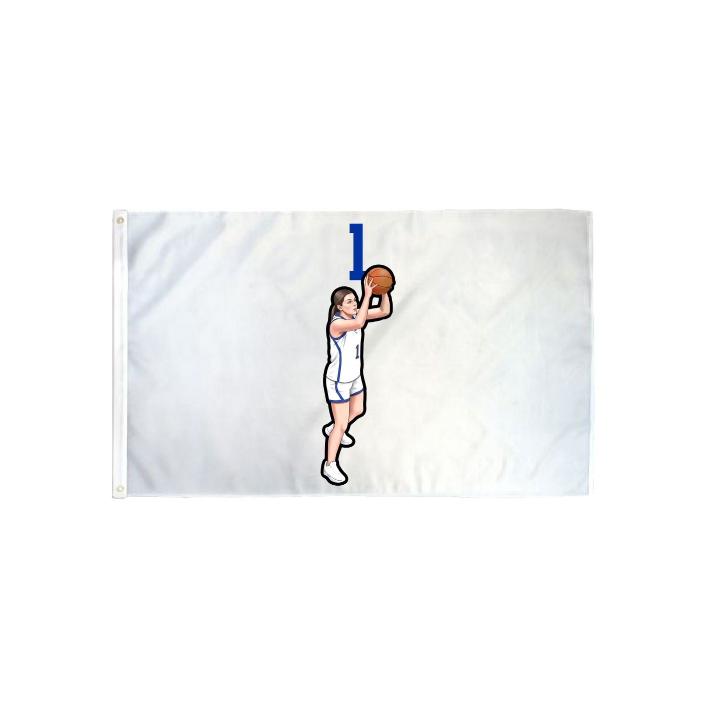 3x5 Flag — Number Top in Classic