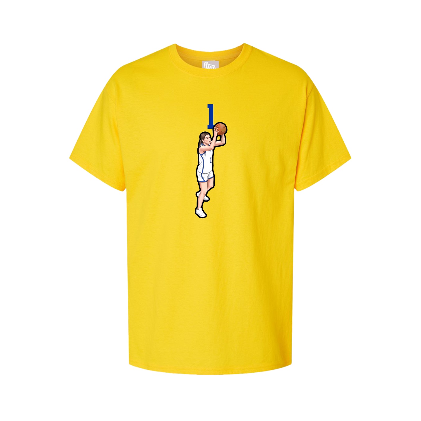Tee — Number Top in Gold