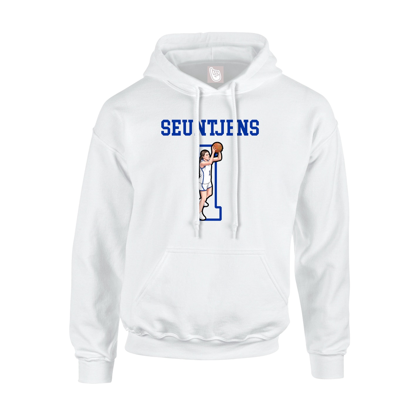Youth Hoodie — Shirsey in White
