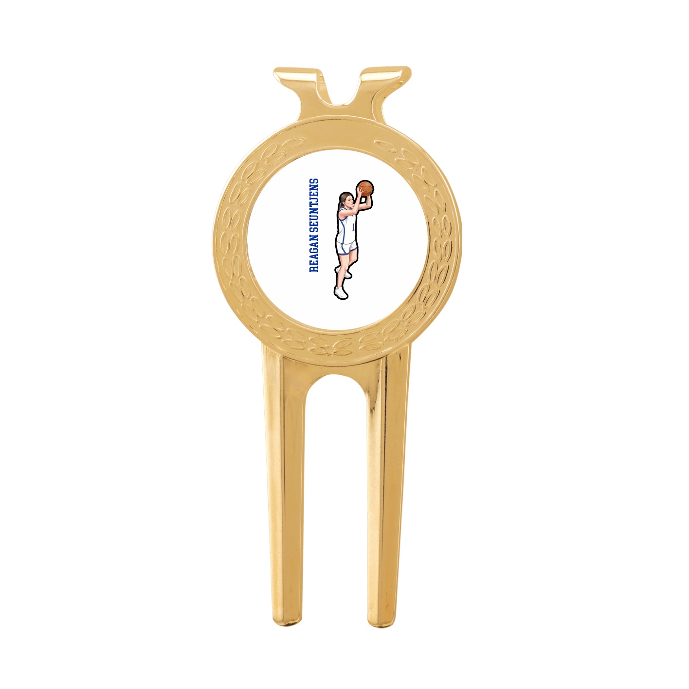 Divot Tool with Ball Marker — Name Vertical in Classic