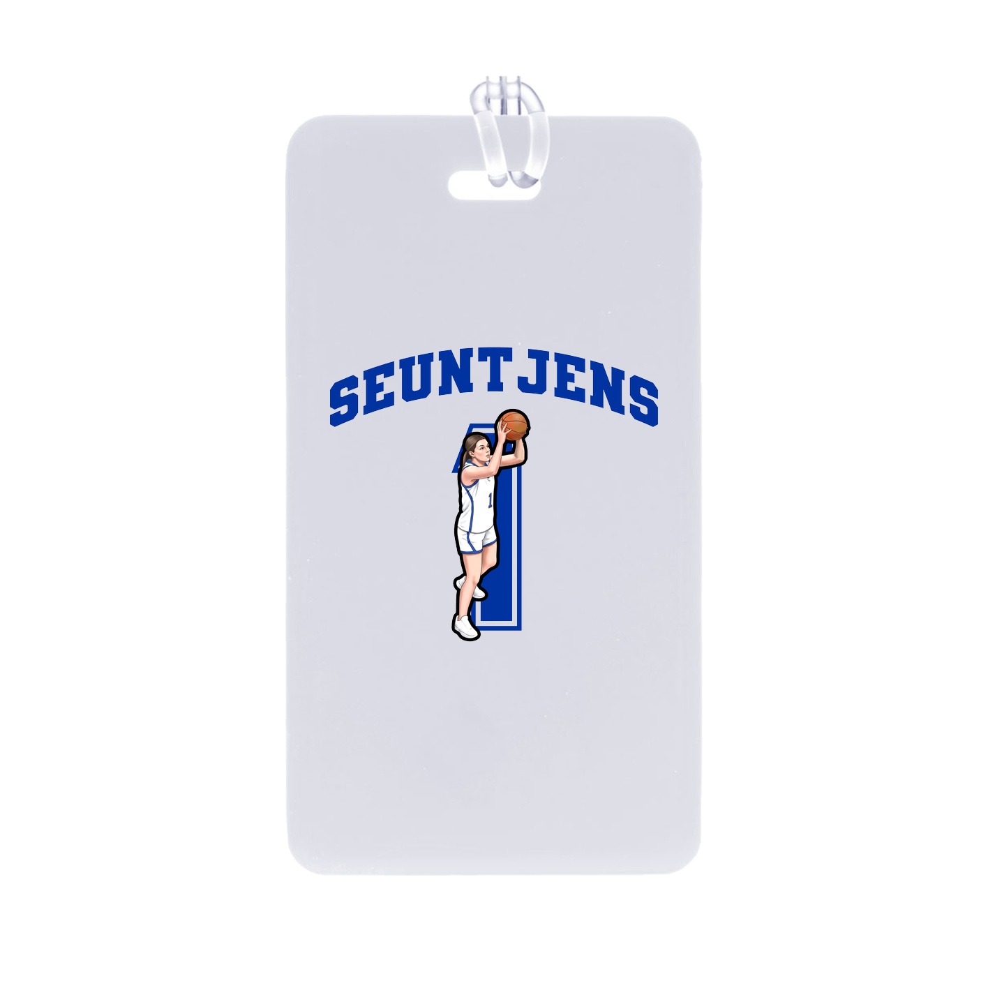 Bag Tag — Number in Classic