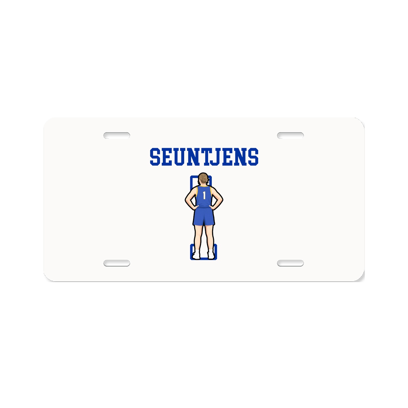 License Plate — Shirsey in Classic