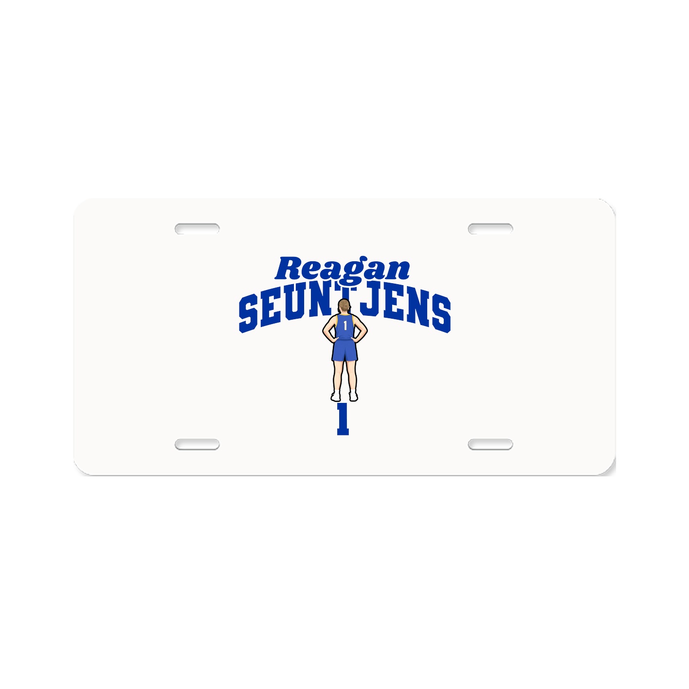 License Plate — Signature Arch in Classic