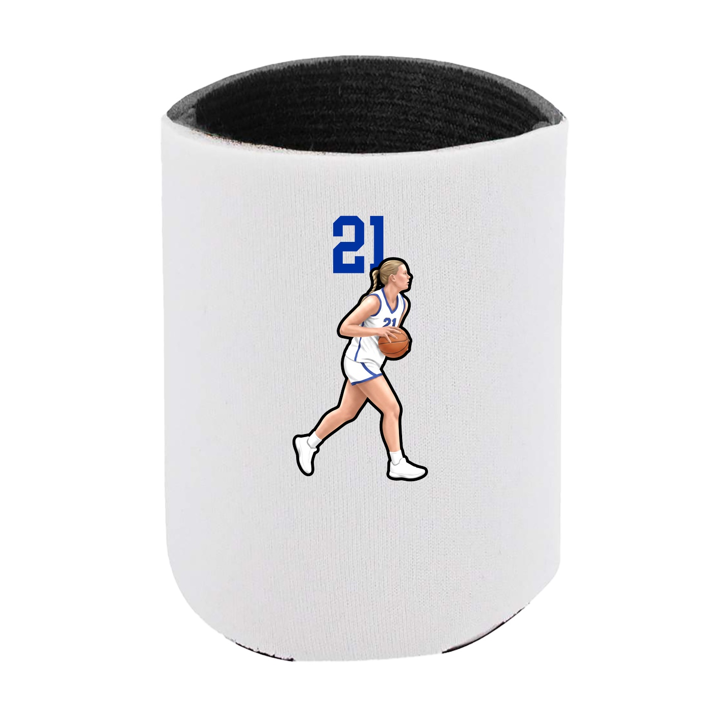 Can Holder — Number Top in White