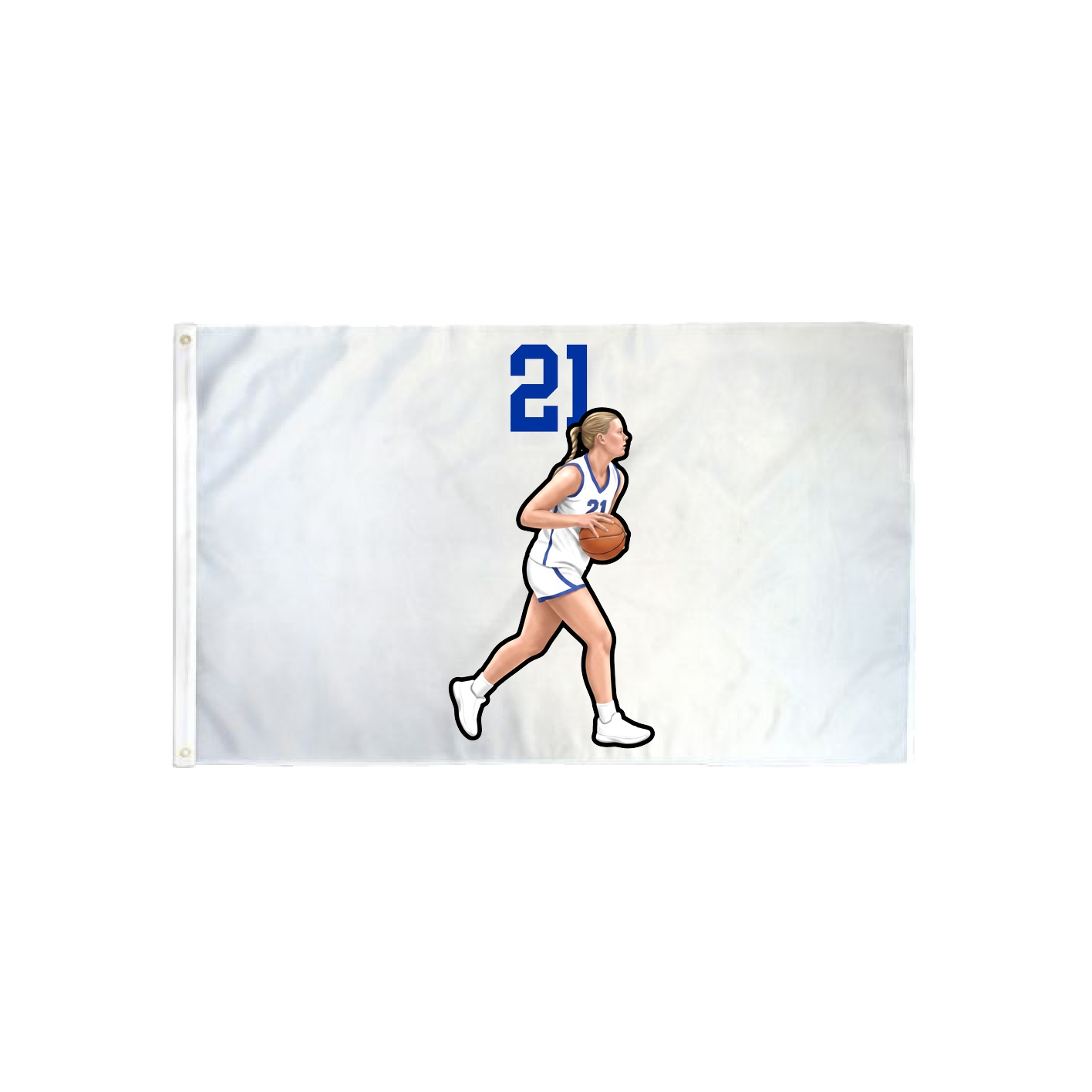 3x5 Flag — Number Top in Classic