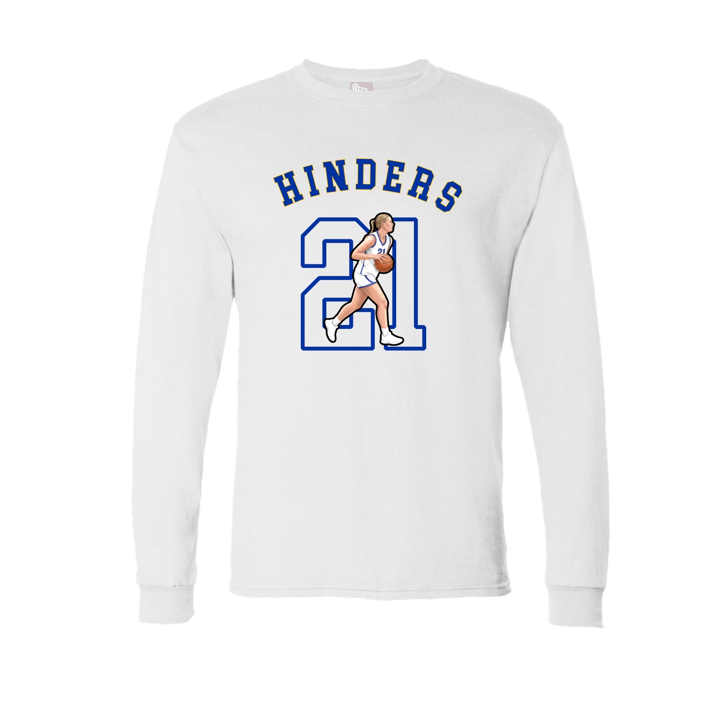 Long Sleeve Tee — Shirsey Arch in White