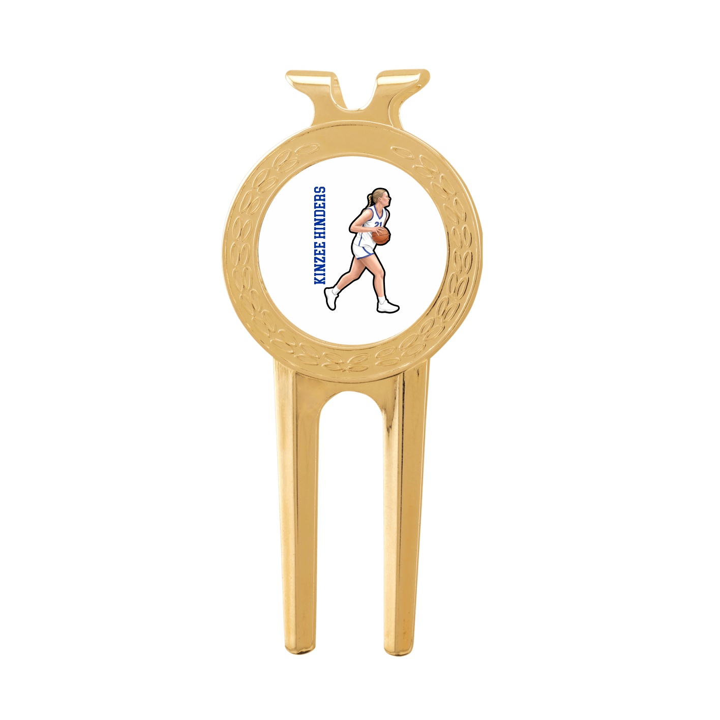 Divot Tool with Ball Marker — Name Vertical in Classic