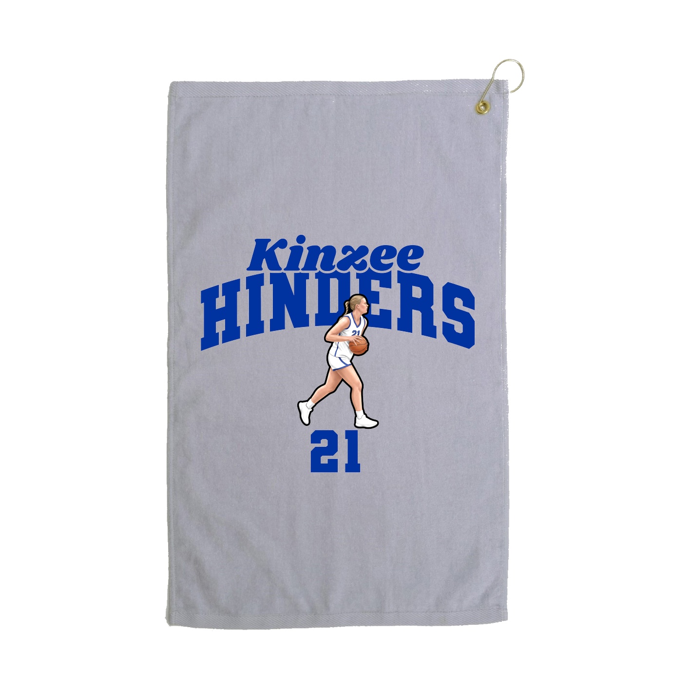 Golf Towel — Signature Arch in Grey