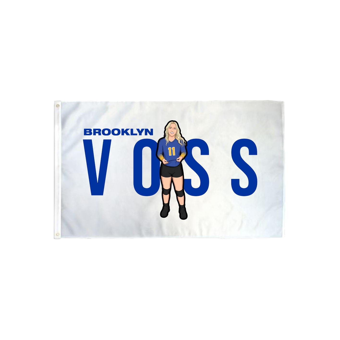 3x5 Flag — Player Name in Classic