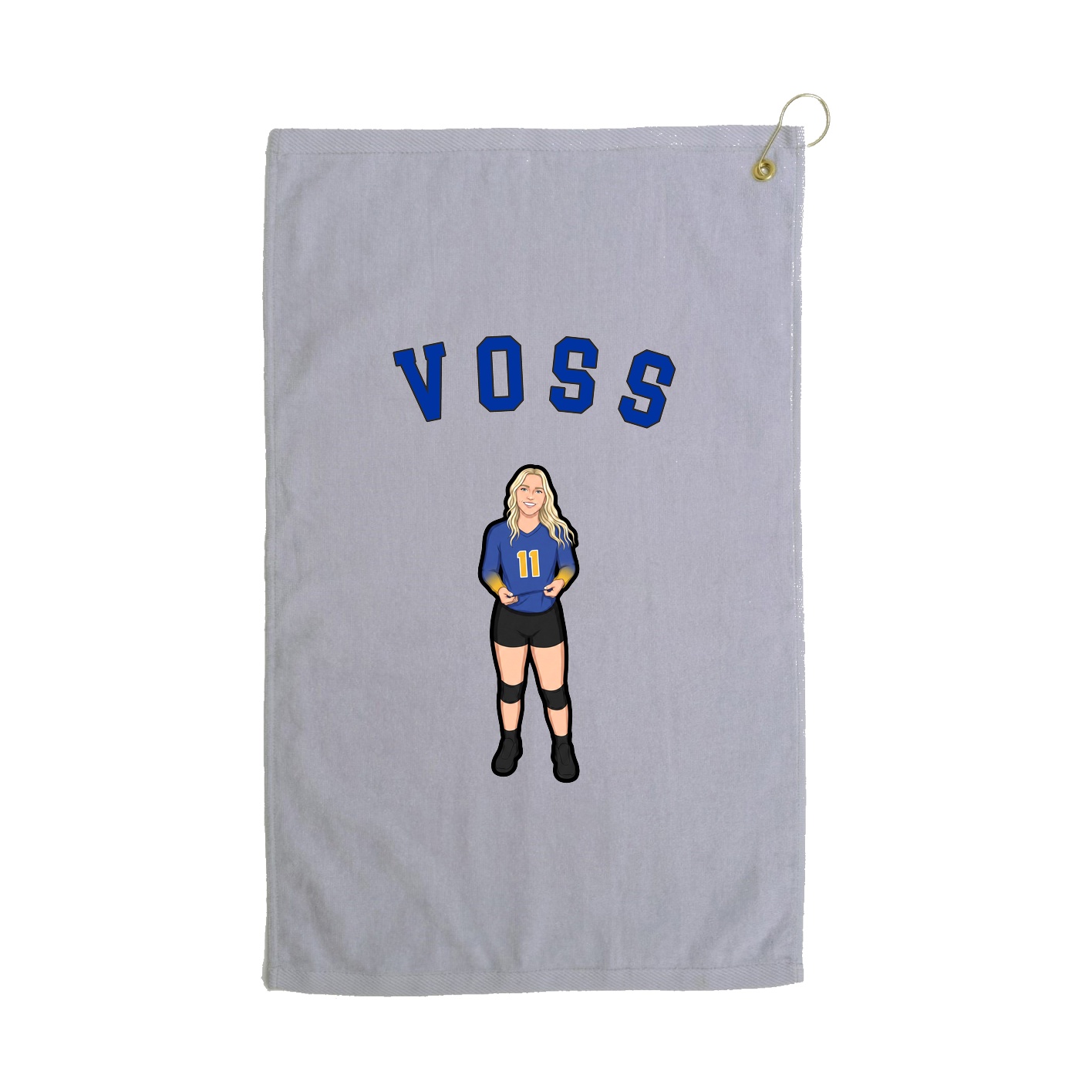 Golf Towel — Shirsey Arch in Grey