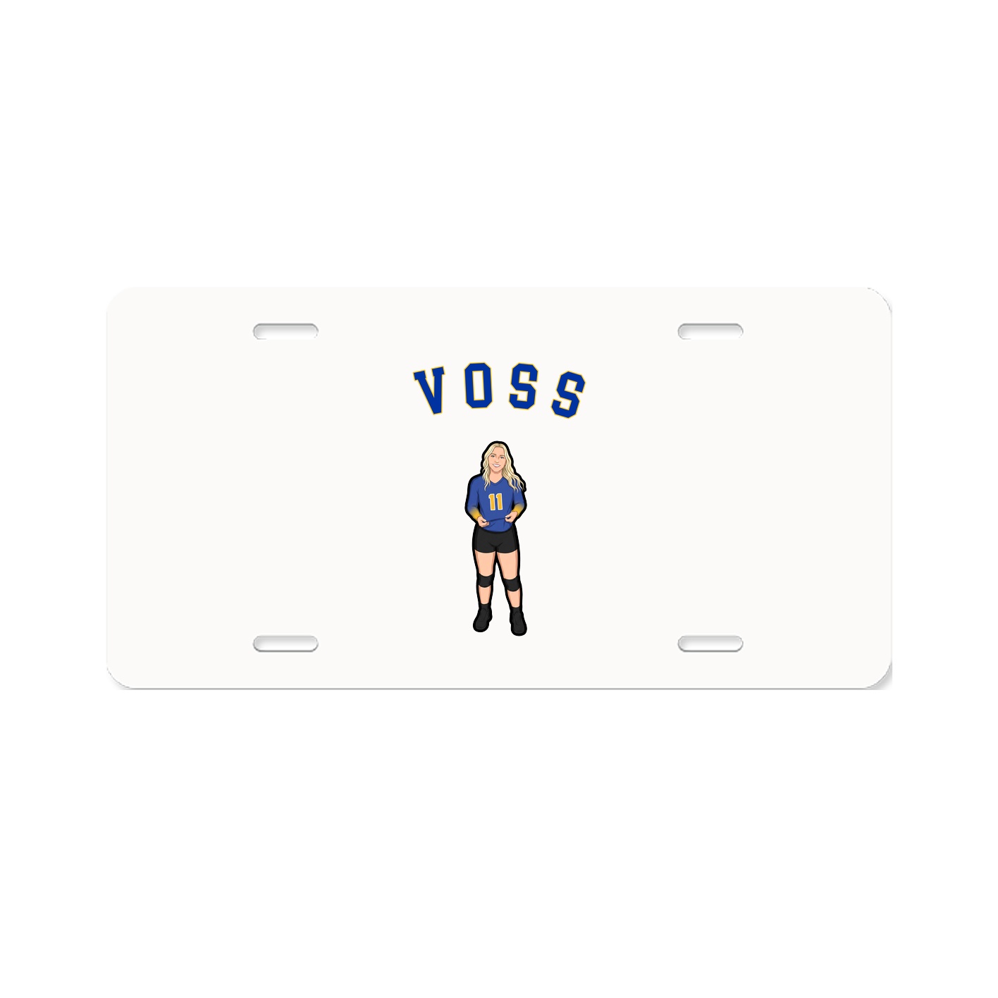 License Plate — Shirsey Arch in Classic