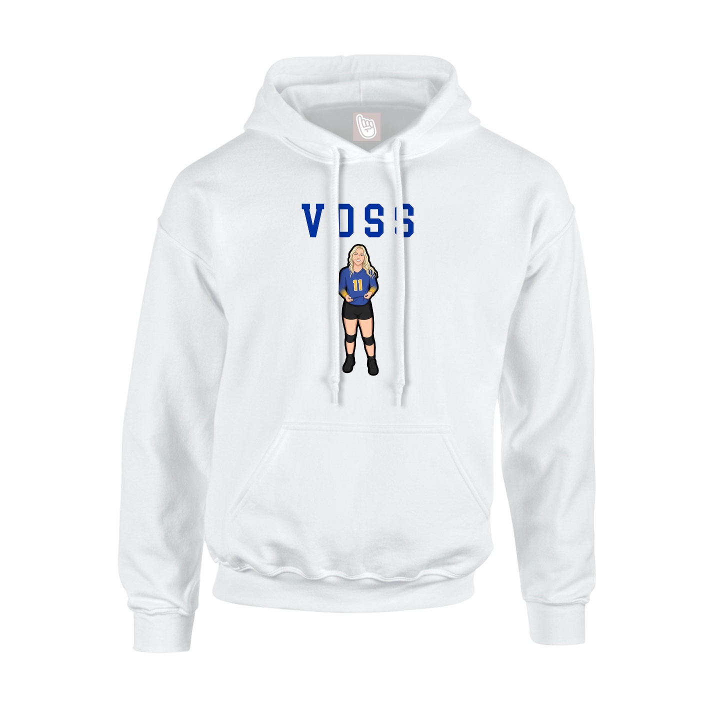 Youth Hoodie — Shirsey in White