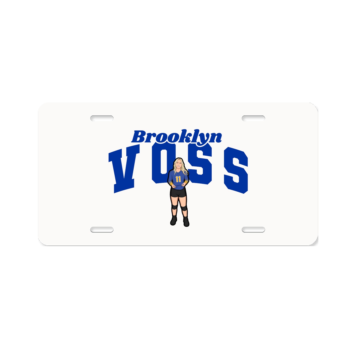 License Plate — Signature Arch in Classic