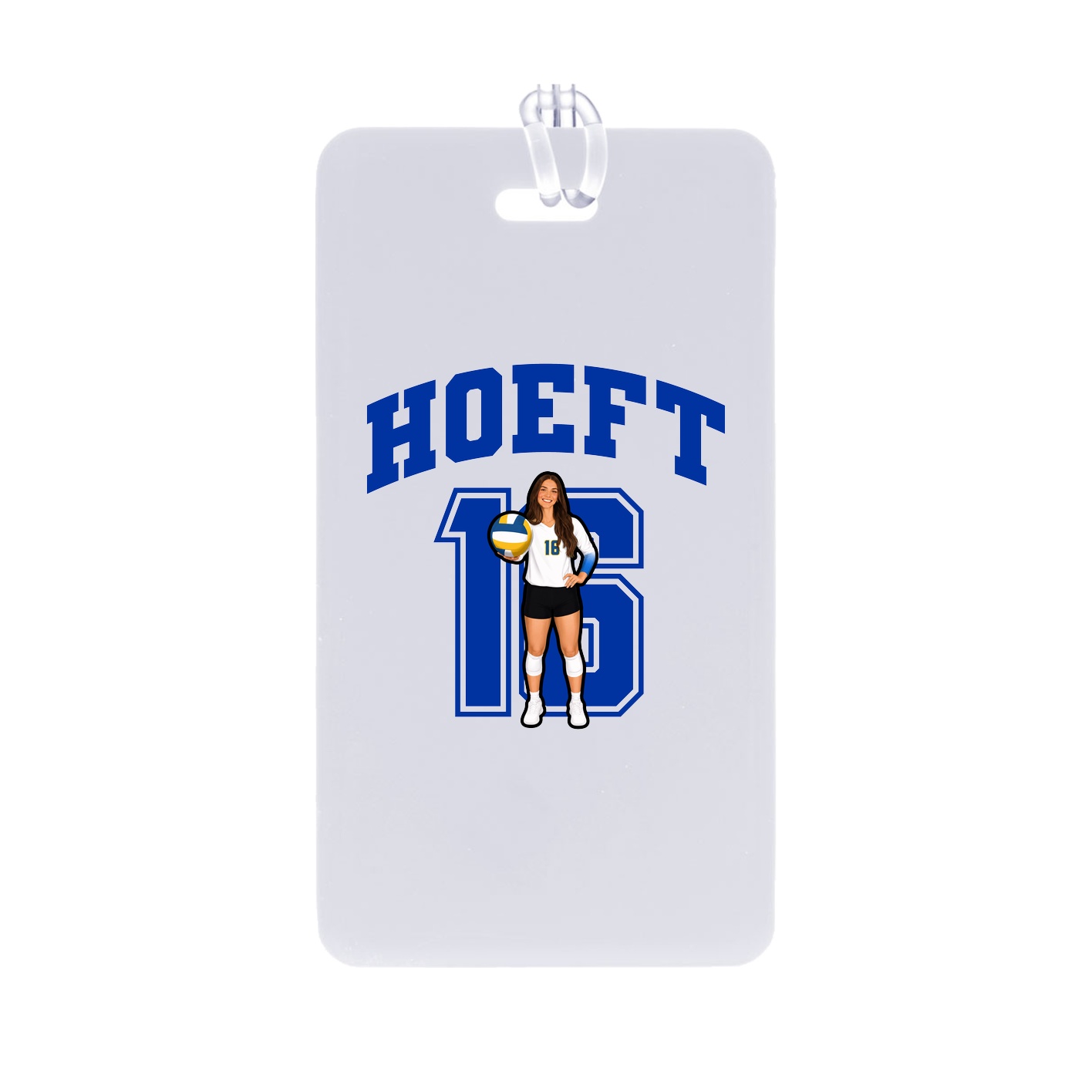 Bag Tag — Number in Classic