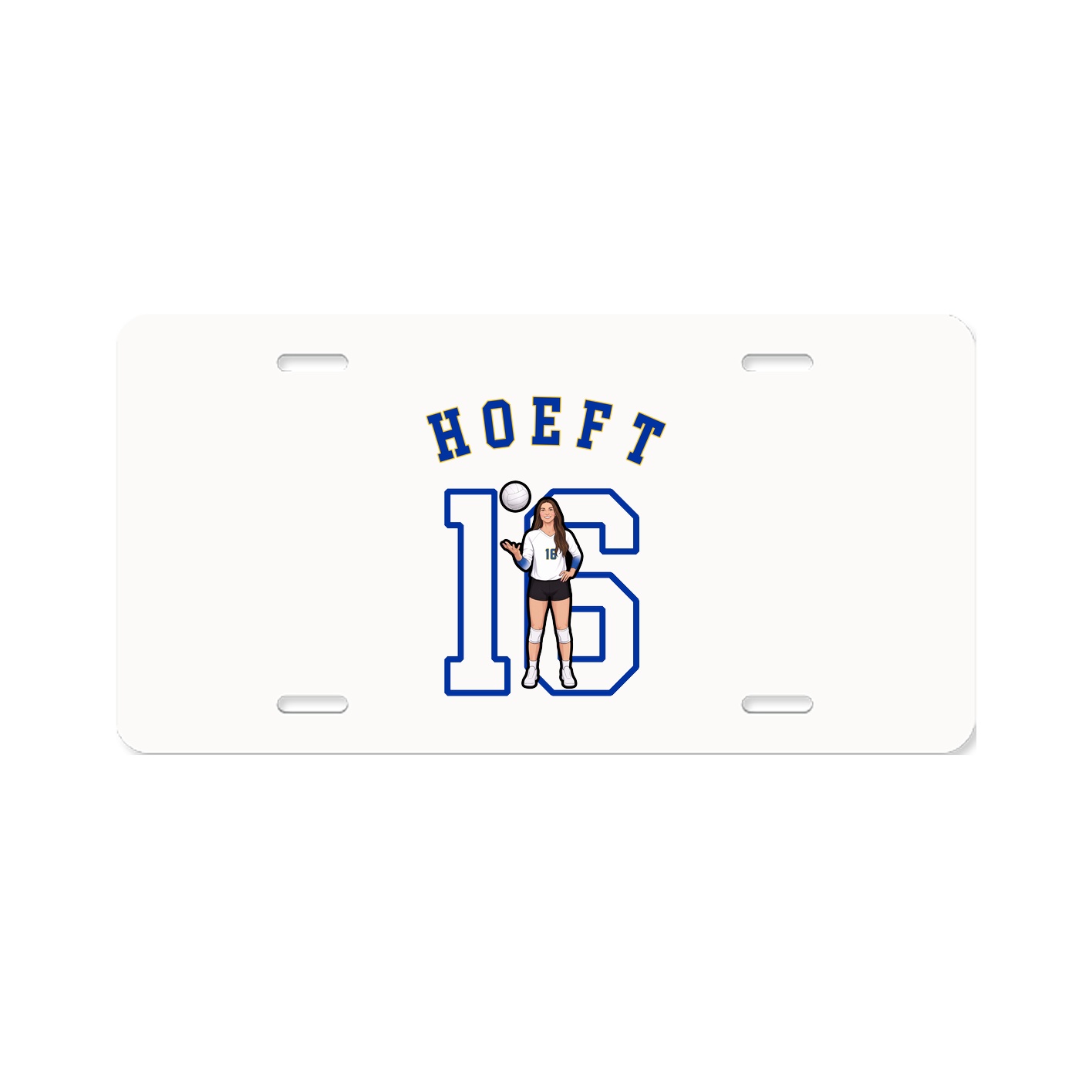 License Plate — Shirsey Arch in Classic