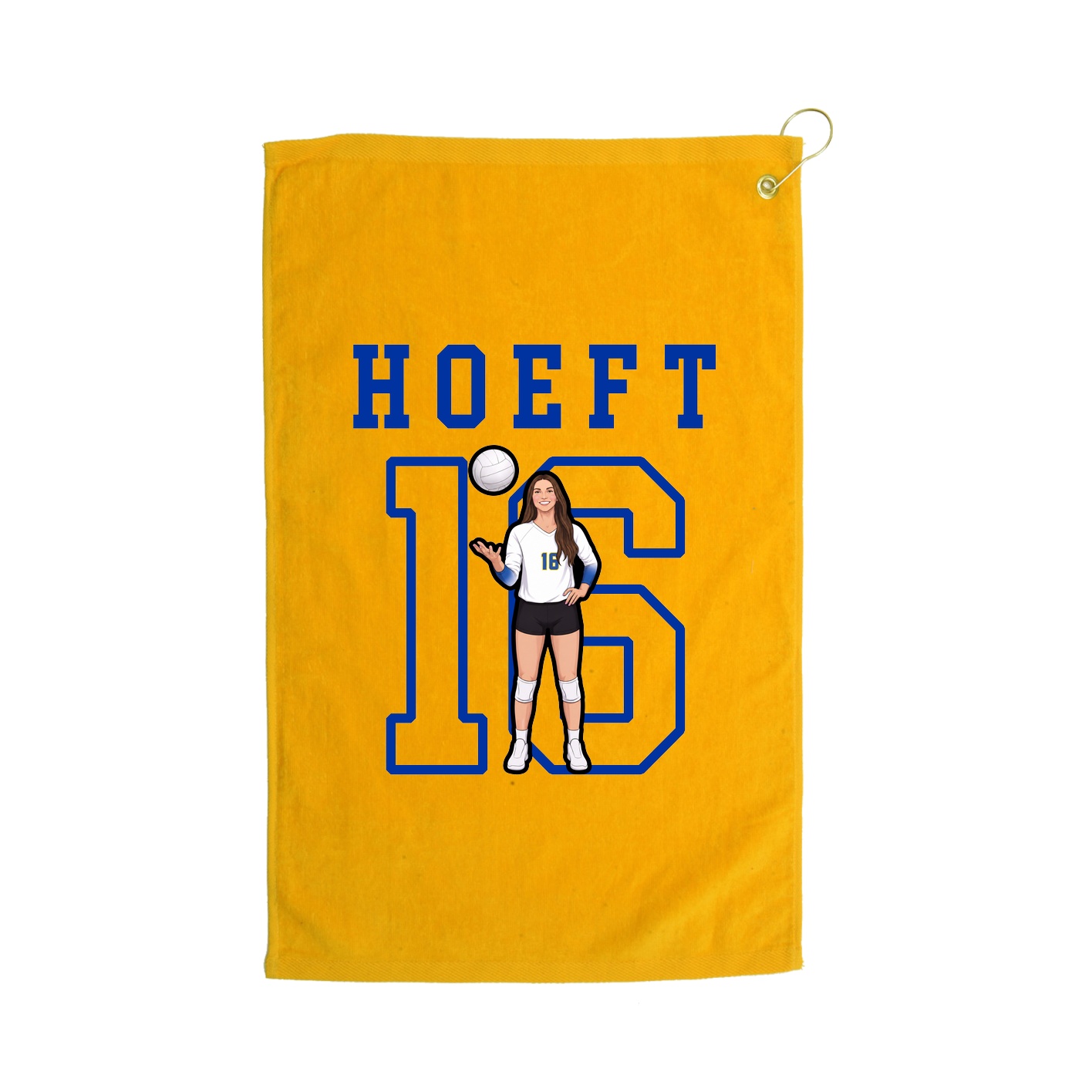 Golf Towel — Shirsey in Gold