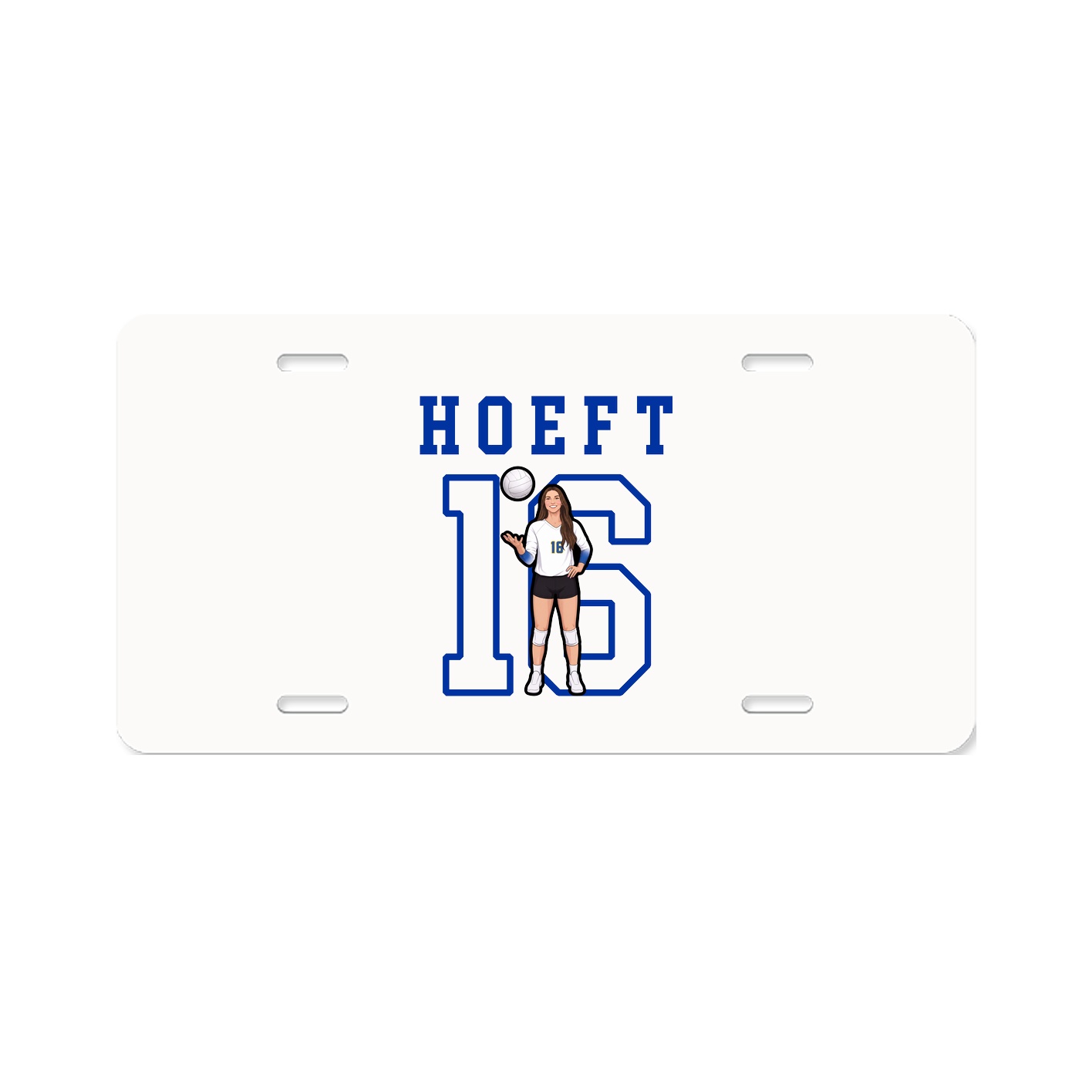License Plate — Shirsey in Classic