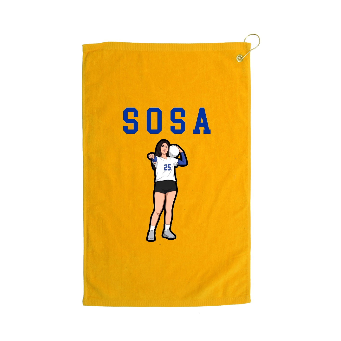 Golf Towel — Shirsey in Gold