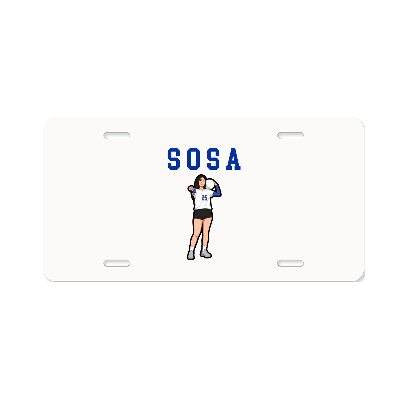 License Plate — Shirsey in Classic