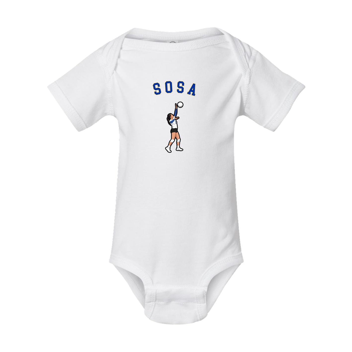Baby Onesie — Shirsey Arch in White