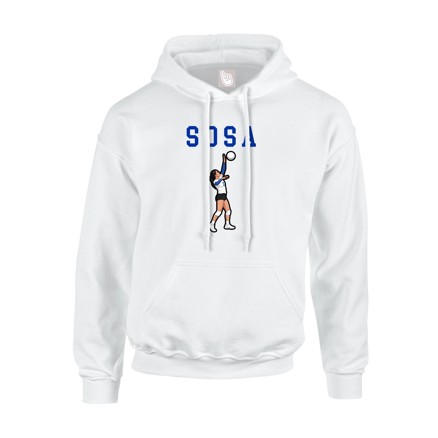 Youth Hoodie — Shirsey in White