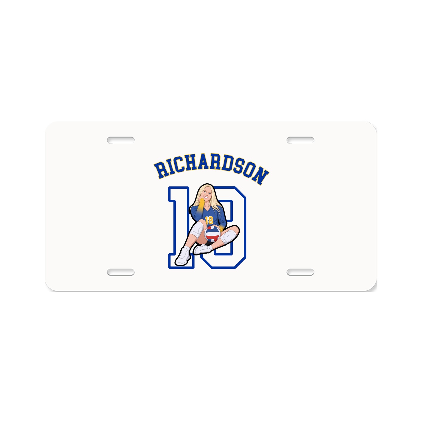 License Plate — Shirsey Arch in Classic