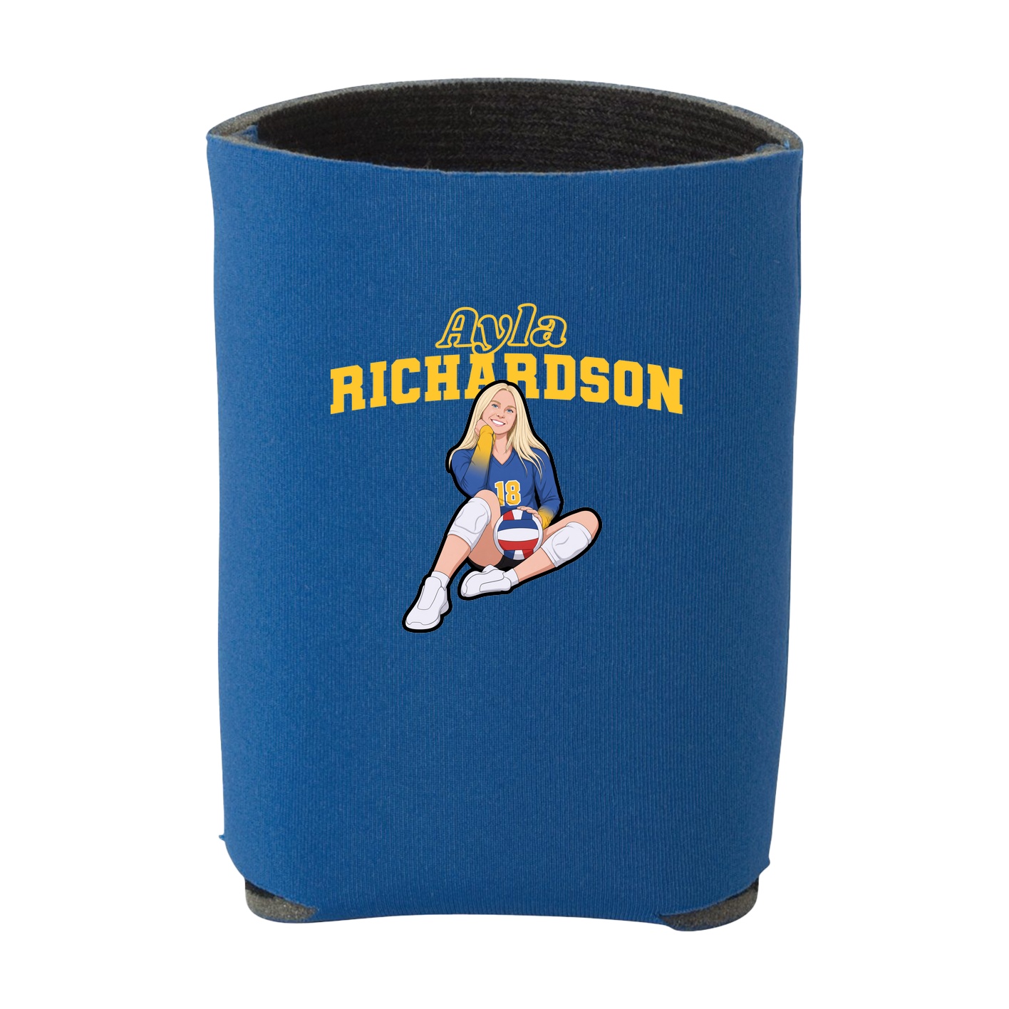 Can Holder — Name Arch in Royal