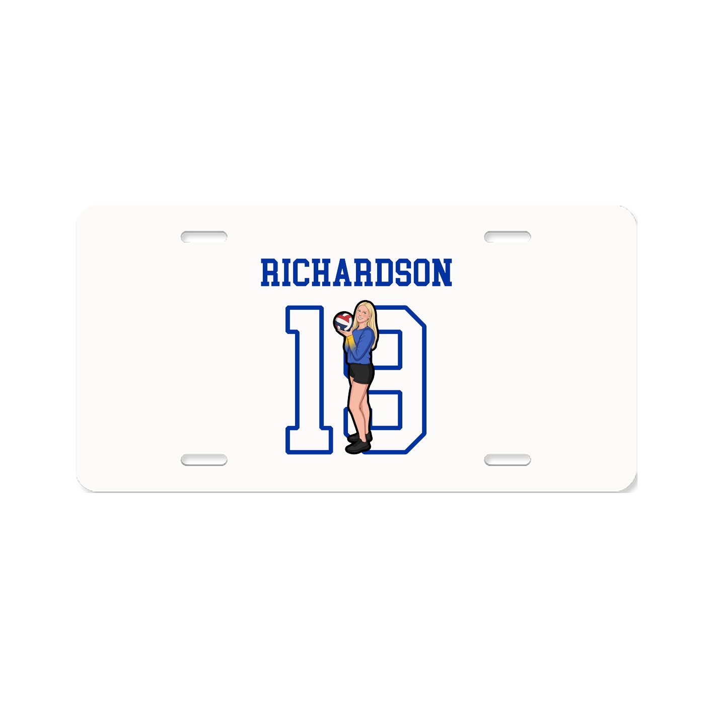 License Plate — Shirsey in Classic