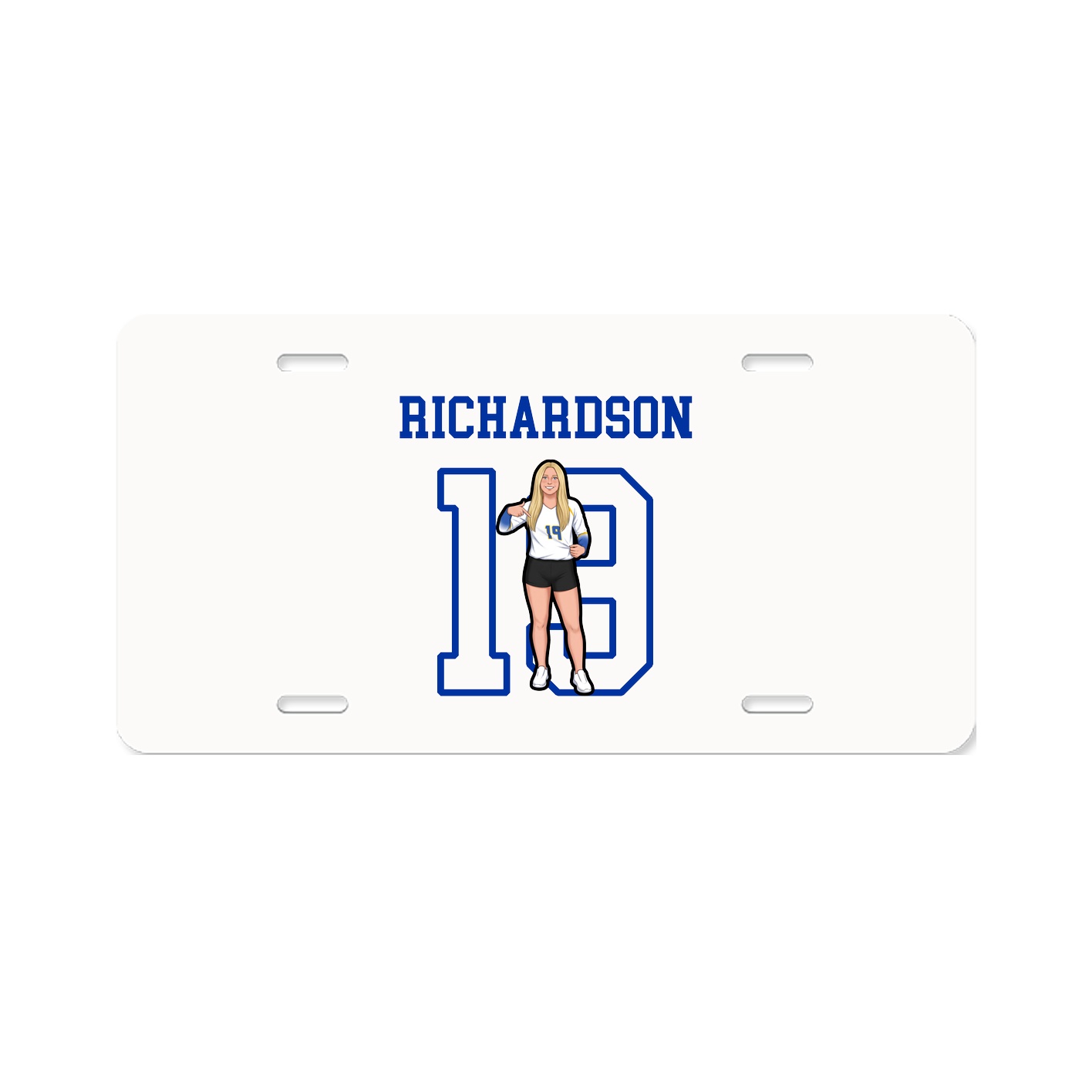 License Plate — Shirsey in Classic