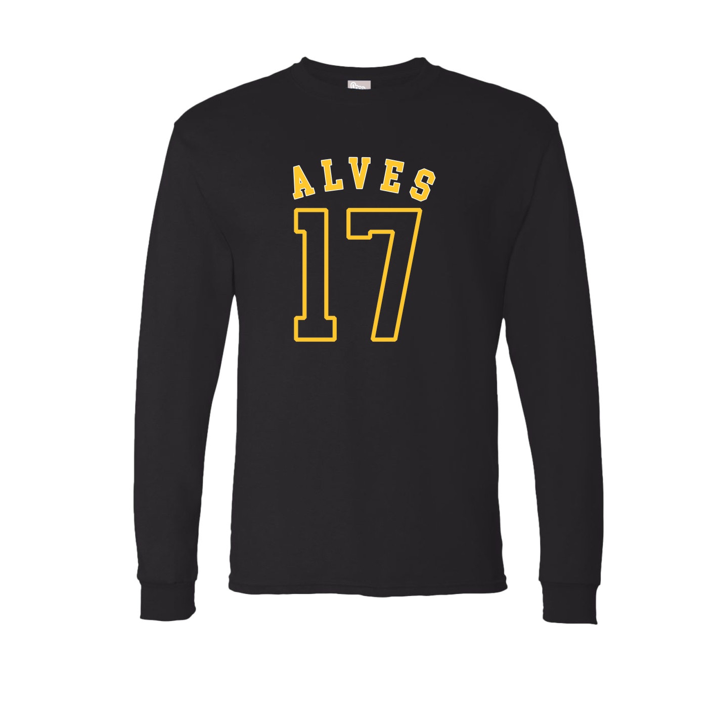 Long Sleeve Tee — Shirsey Arch in Black