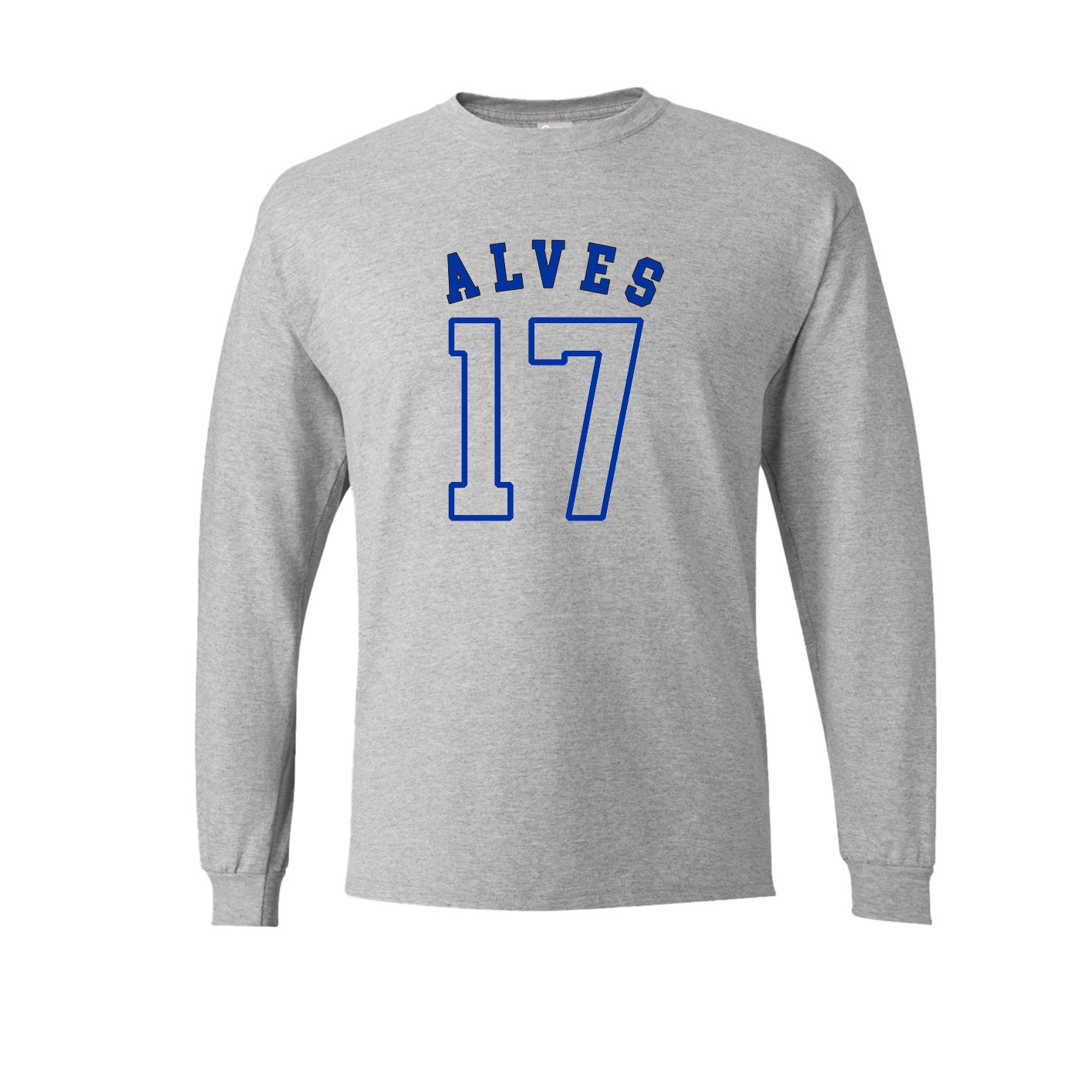 Long Sleeve Tee — Shirsey Arch in Grey