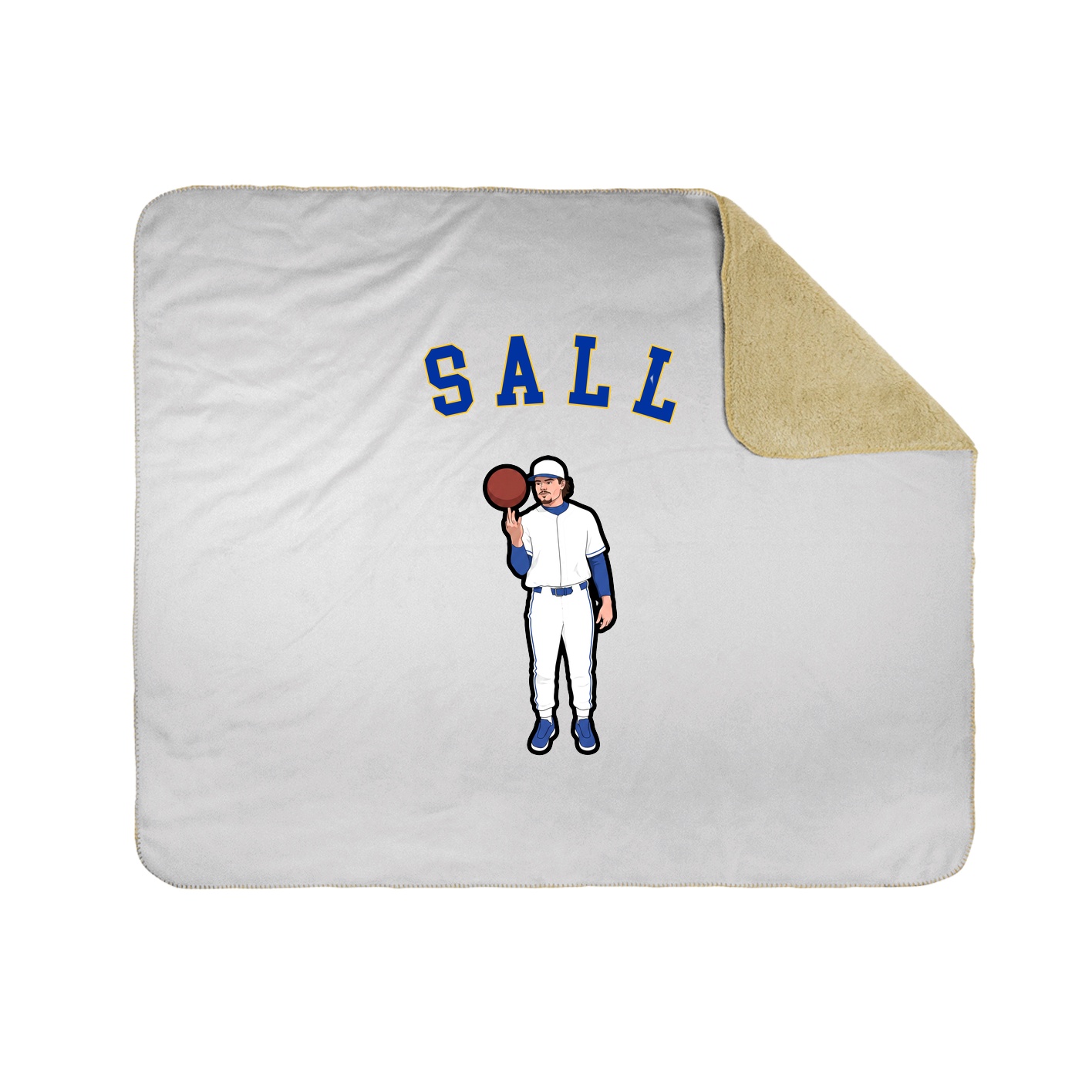 Throw Blanket — Shirsey Arch in White