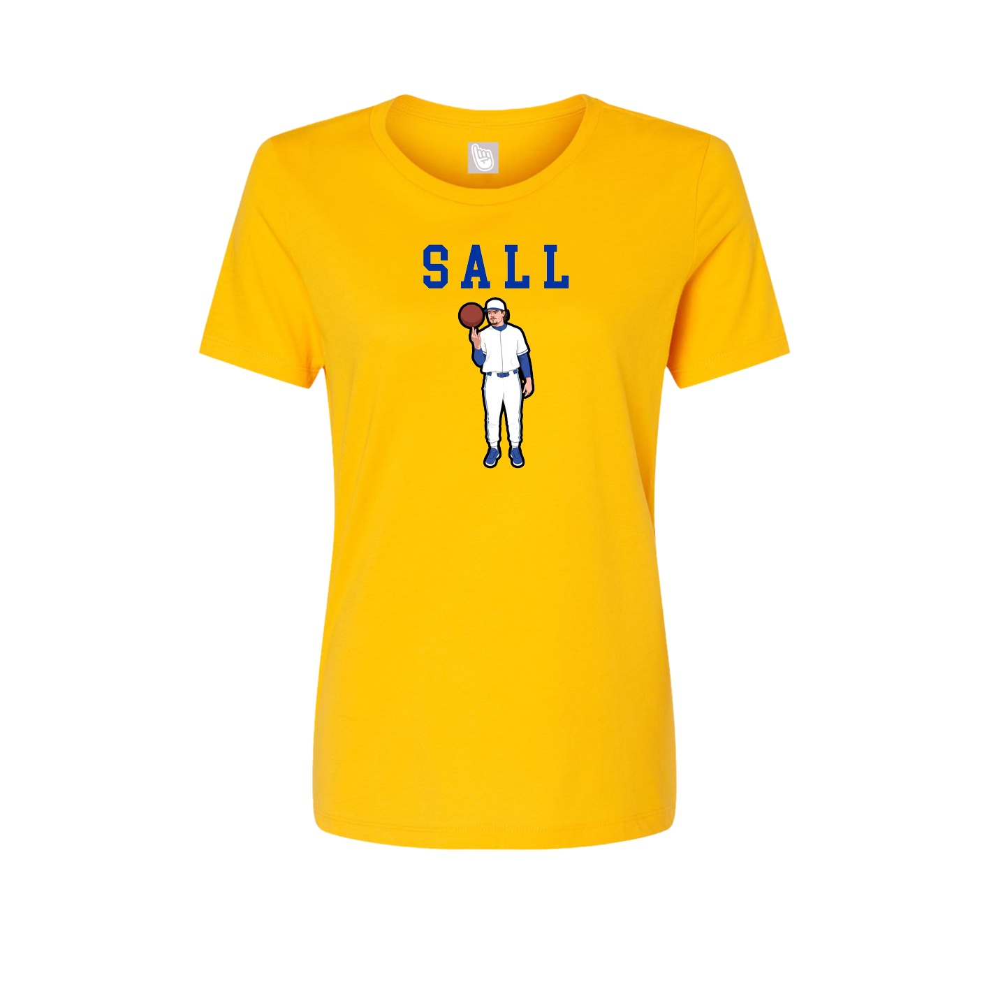 Fitted Women's Tee — Shirsey in Gold