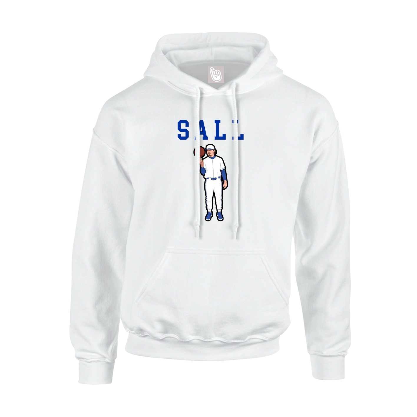 Youth Hoodie — Shirsey in White