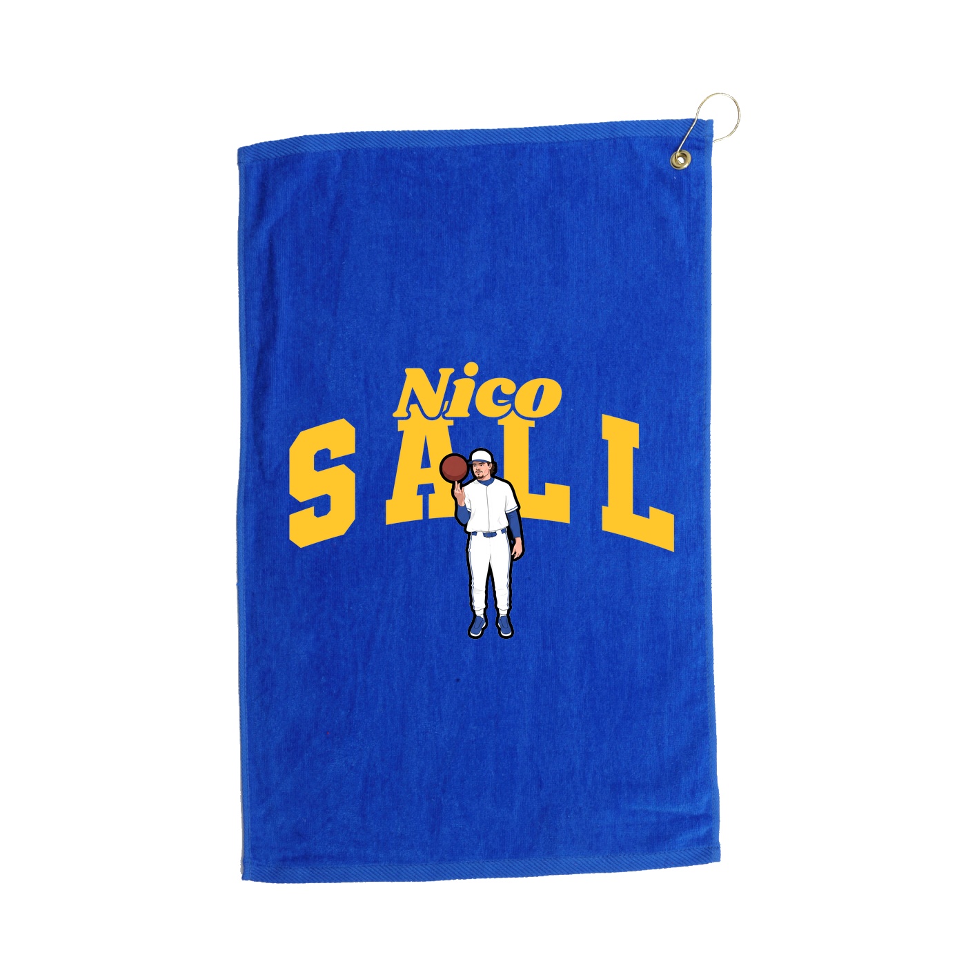 Golf Towel — Signature Arch in Royal