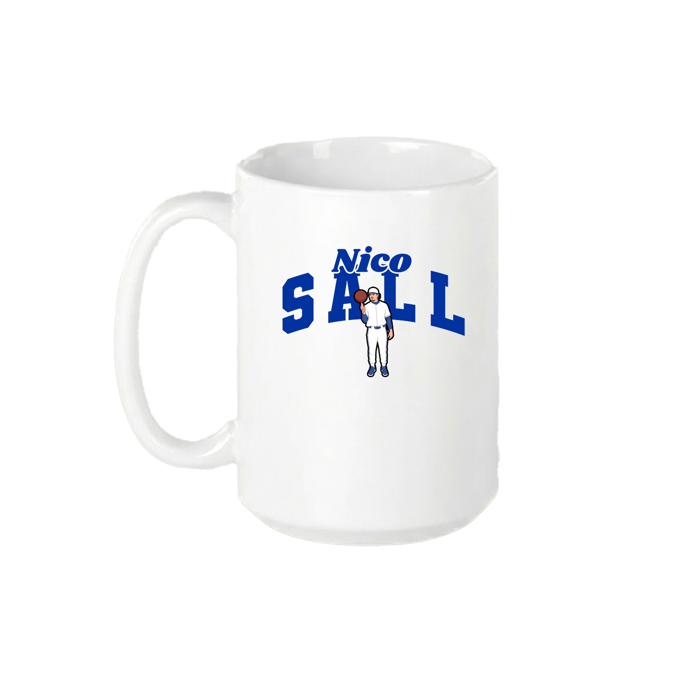 15oz Coffee Mug — Signature Arch in White