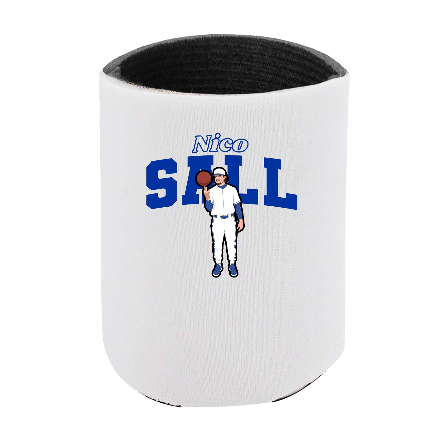 Can Holder — Name Arch in White