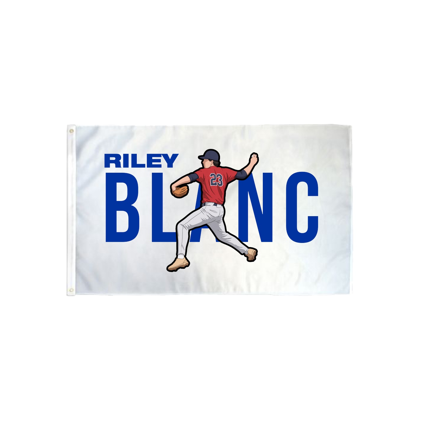 3x5 Flag — Player Name in Classic