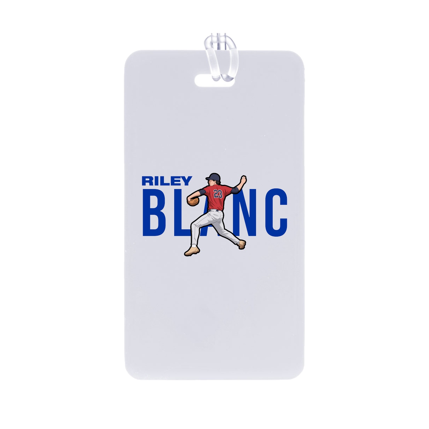 Bag Tag — Player Name in Classic