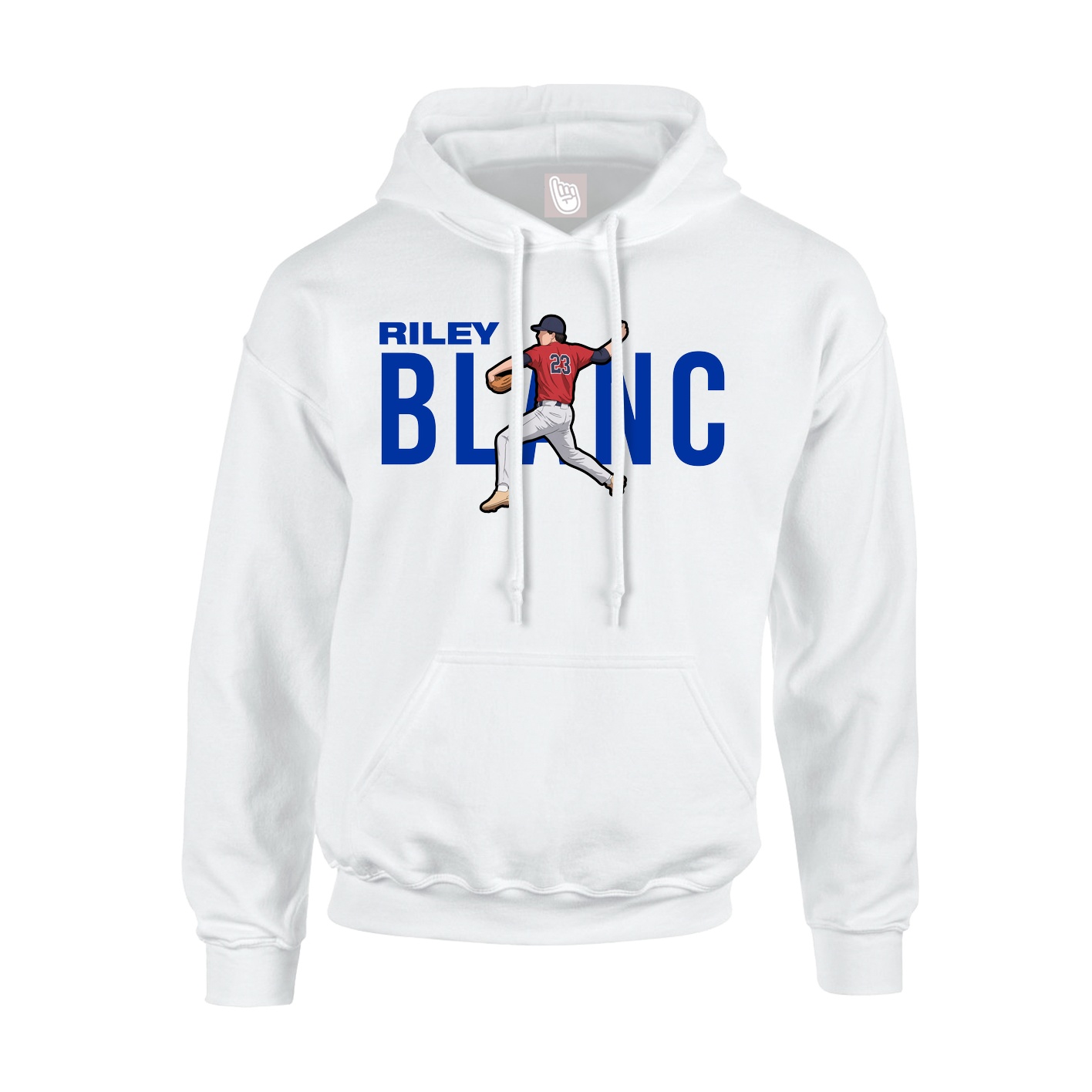 Hoodie — Player Name in White